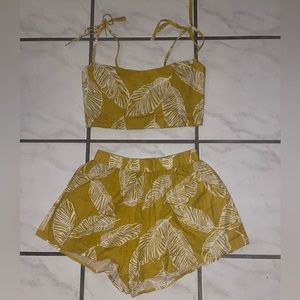 Zaful Tropical 2 Piece Set